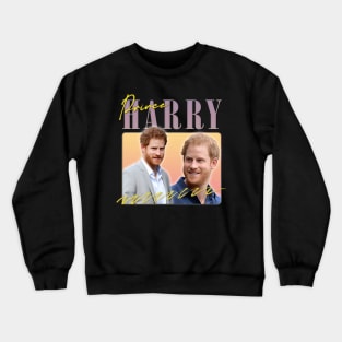 Prince Harry Retro Aesthetic Crewneck Sweatshirt